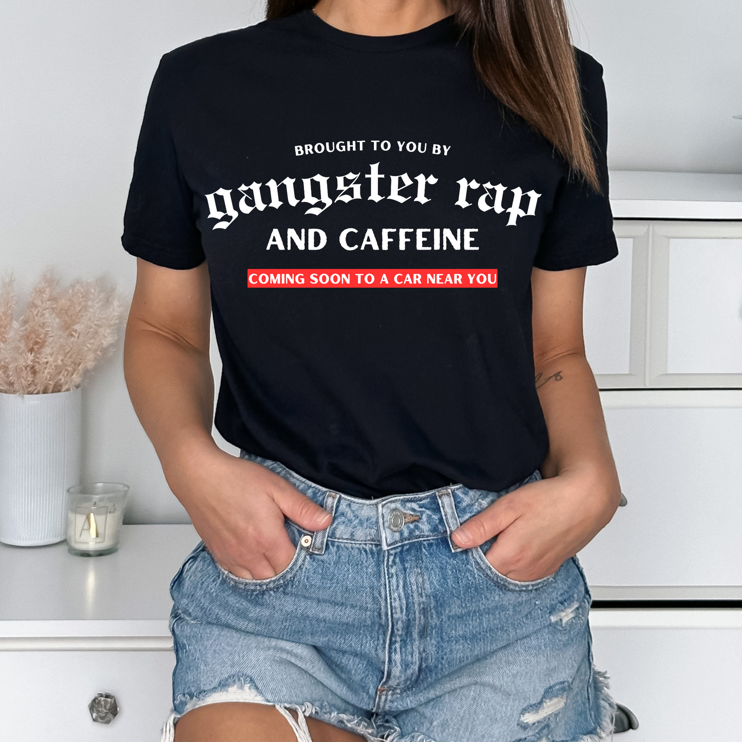 Gangster Rap & Caffeine T-Shirt