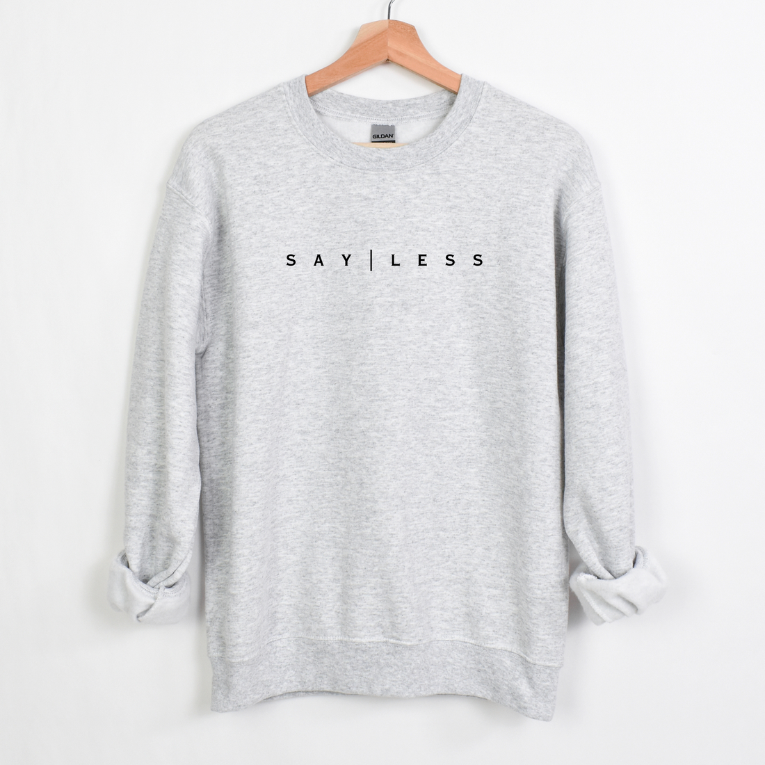 Say Less Crewneck – Minimalist Things & Co.