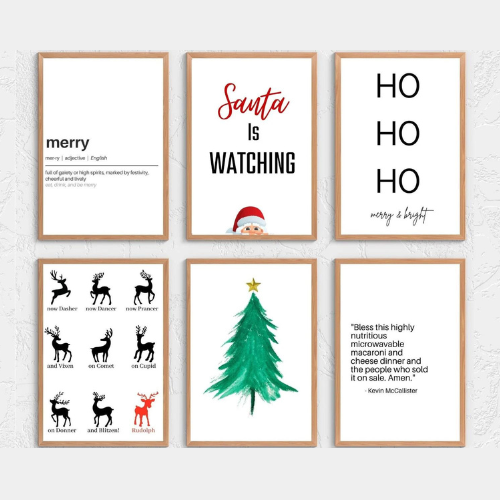 Holiday Art Print Bundle