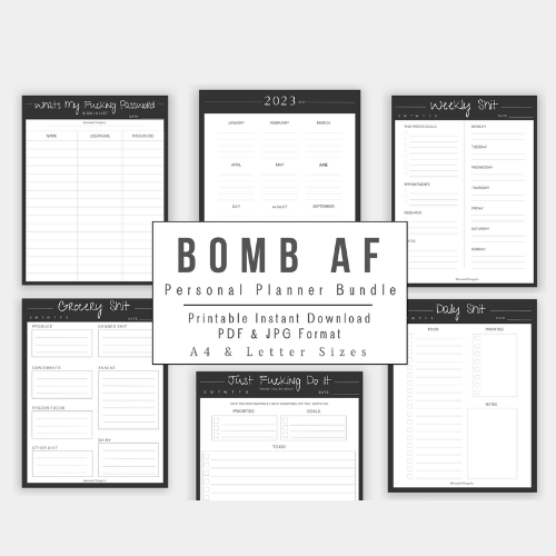 Digital Planner Printable - Ultimate Bundle