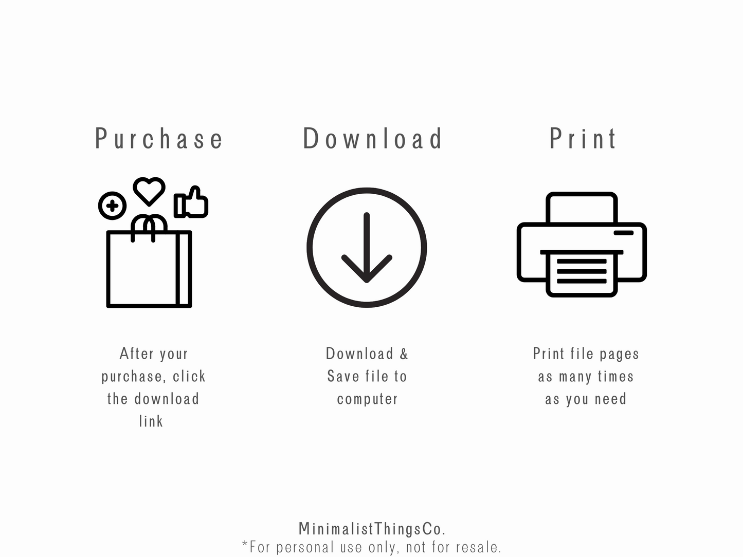 Digital Planner Printable - Ultimate Bundle